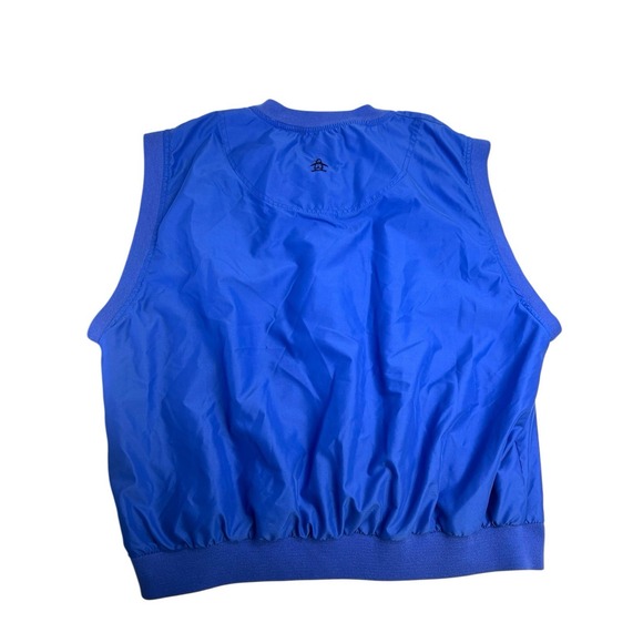 Vintage Munsingwear Grand Slam Golf Vest Windbreaker Blue Size XXL TTG - Picture 4 of 5